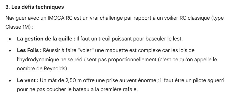 Les défis techniques